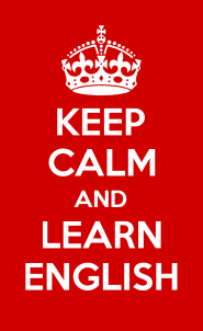 keep calm and learn English