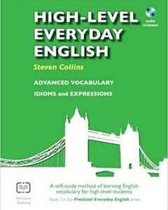 English learning books - high level everyday english