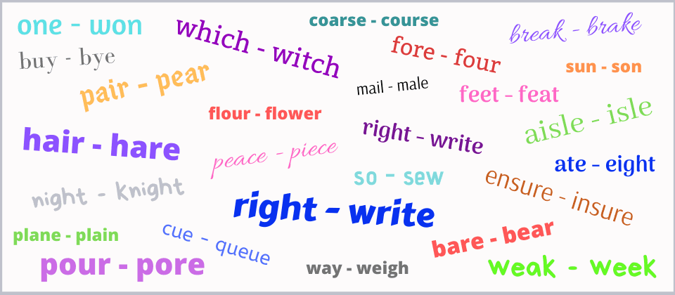 list of confusing words