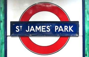 using correct punctuation st james